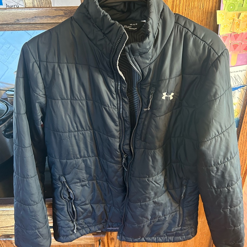 UA Men's Black Puffer Jacket